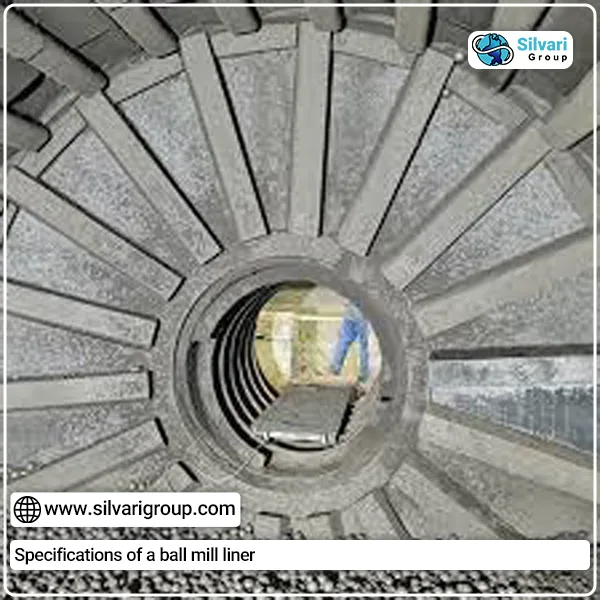 Specifications of a ball mill liner