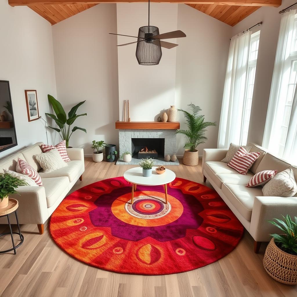 Benefits of Choosing Round Carpet for Your Space