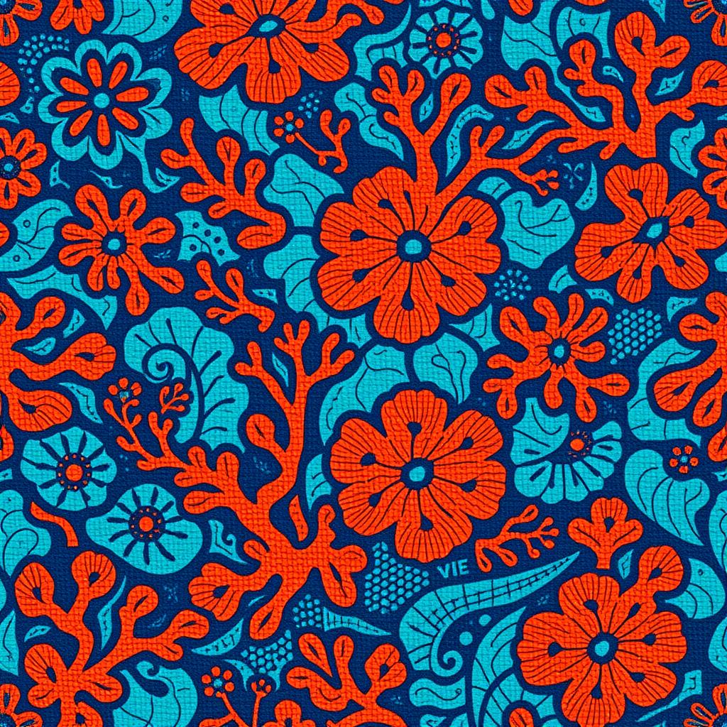 The Art of Translating Natural Forms into Woven Patterns