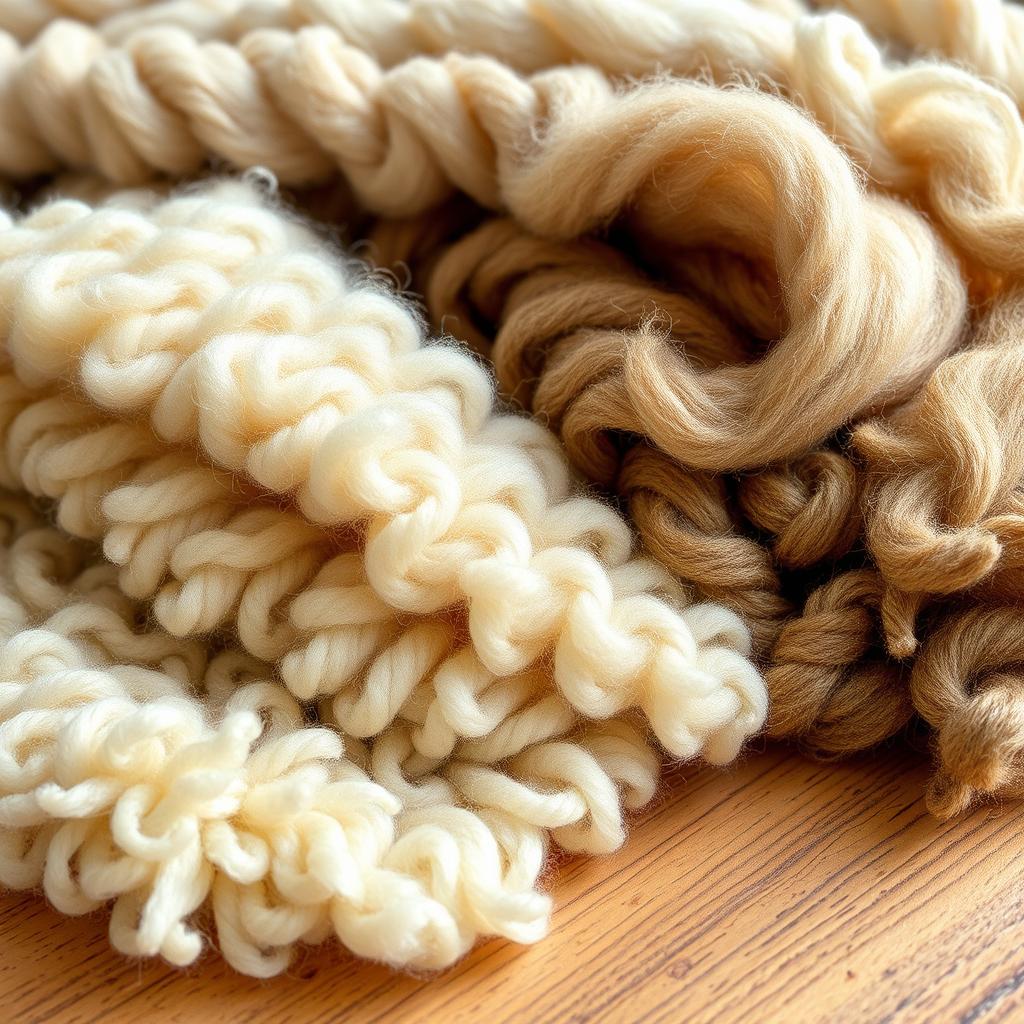 Quality Grades of Wool Carpet Raw Material