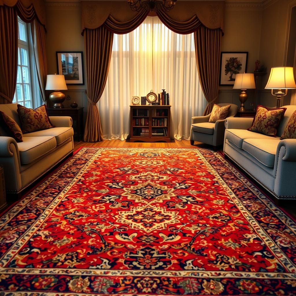 Color Psychology: Warm Tones in Oriental Carpet Design