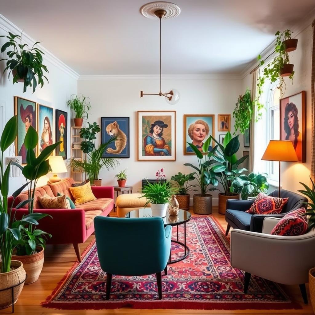 Oriental Carpets in Different Room Settings