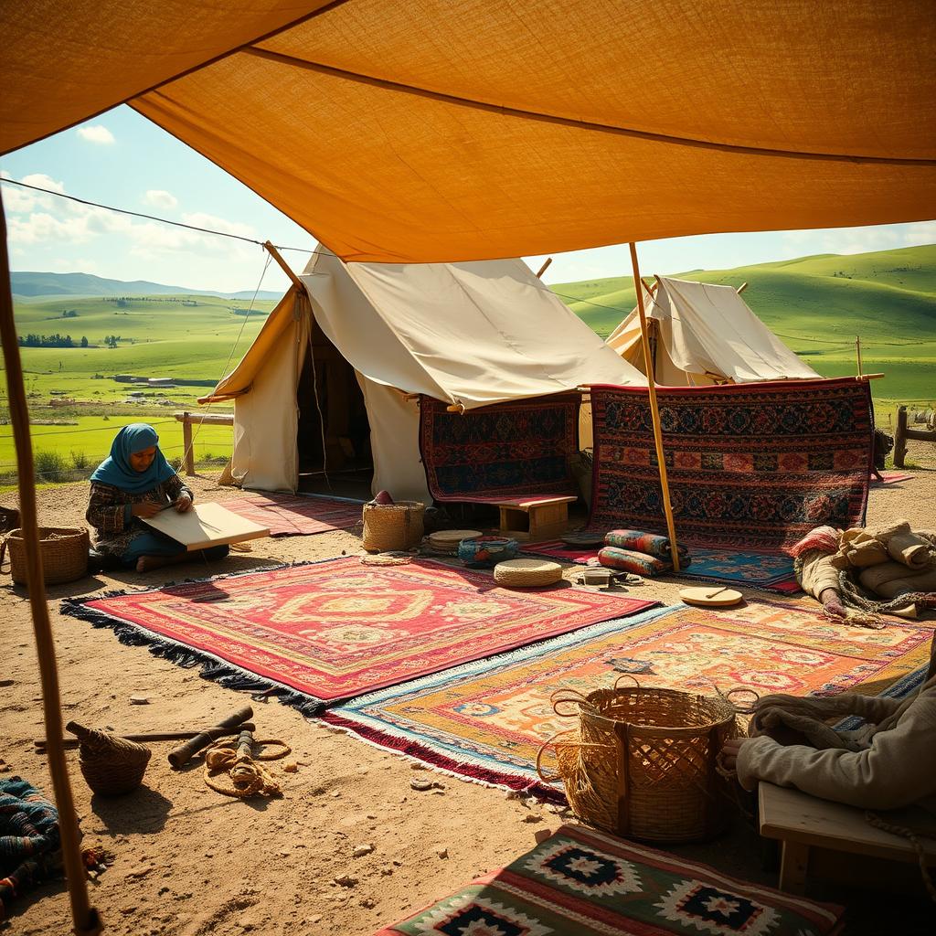 The Historical Journey of Nomadic Carpet Making