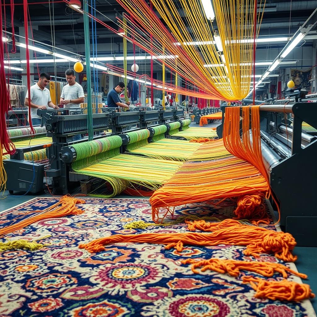 The Evolution of Machine Made Carpets by Acrylic