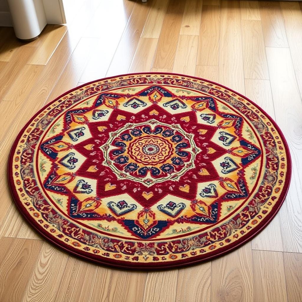 Round carpet