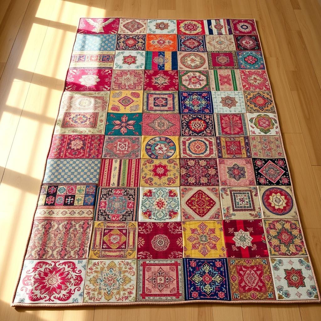 Sustainable Aspects of Patchwork Carpet Making