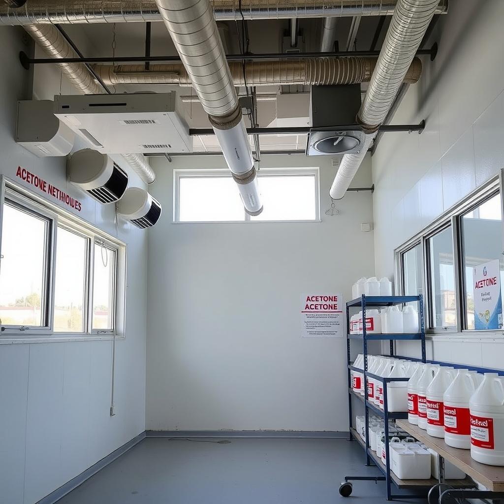 Proper Ventilation Requirements for Acetone Storage