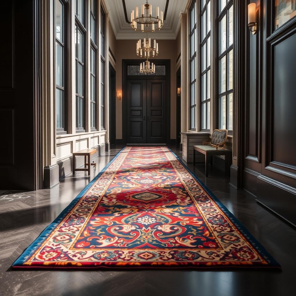 The runner carpet is the ideal choice