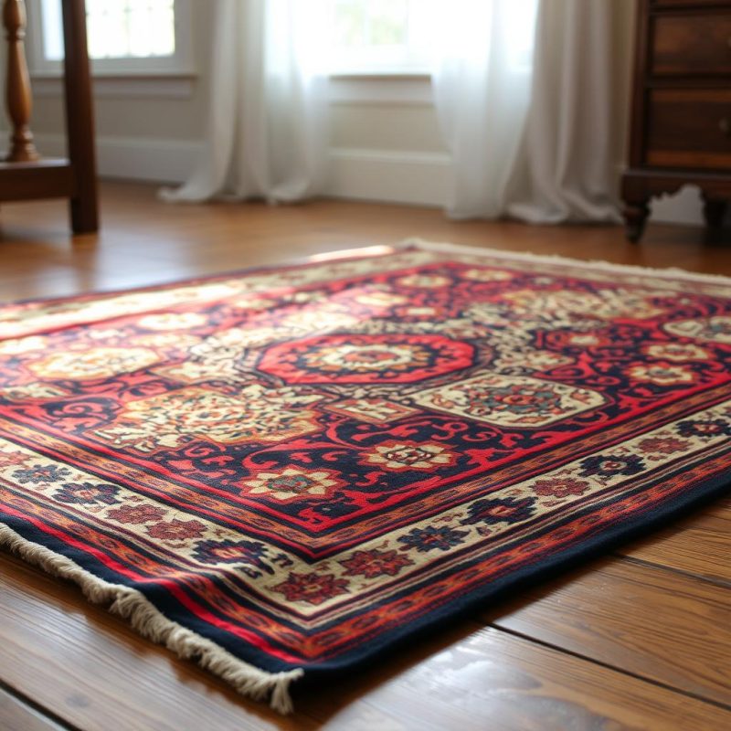What do we know about the Afghan carpet?