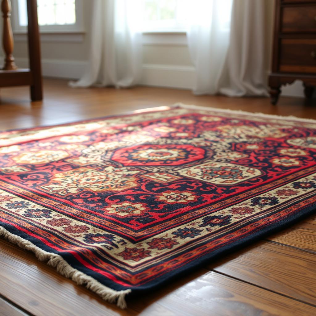 What do we know about the Afghan carpet?