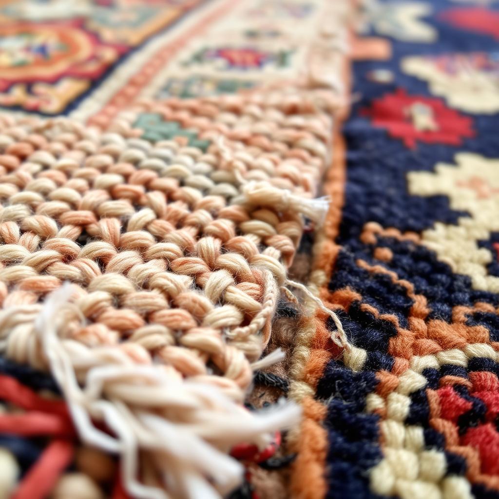 Knot Patterns and Density in Handmade Carpets