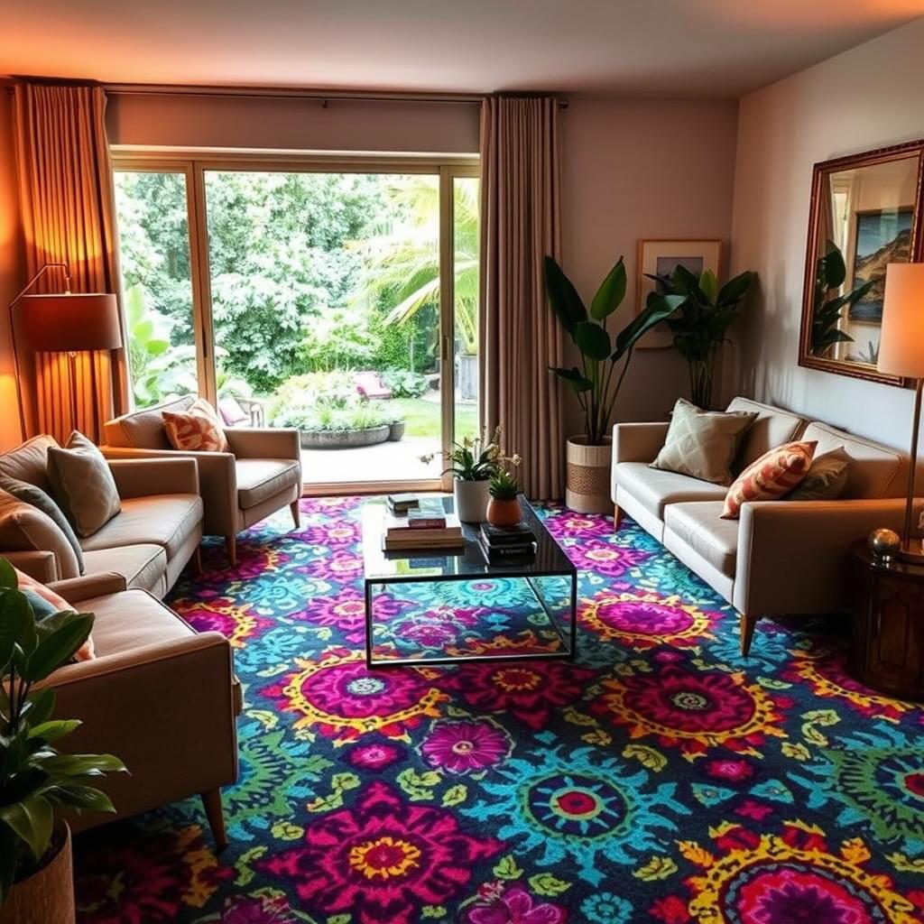 Carpets can be placed anywhere in the home