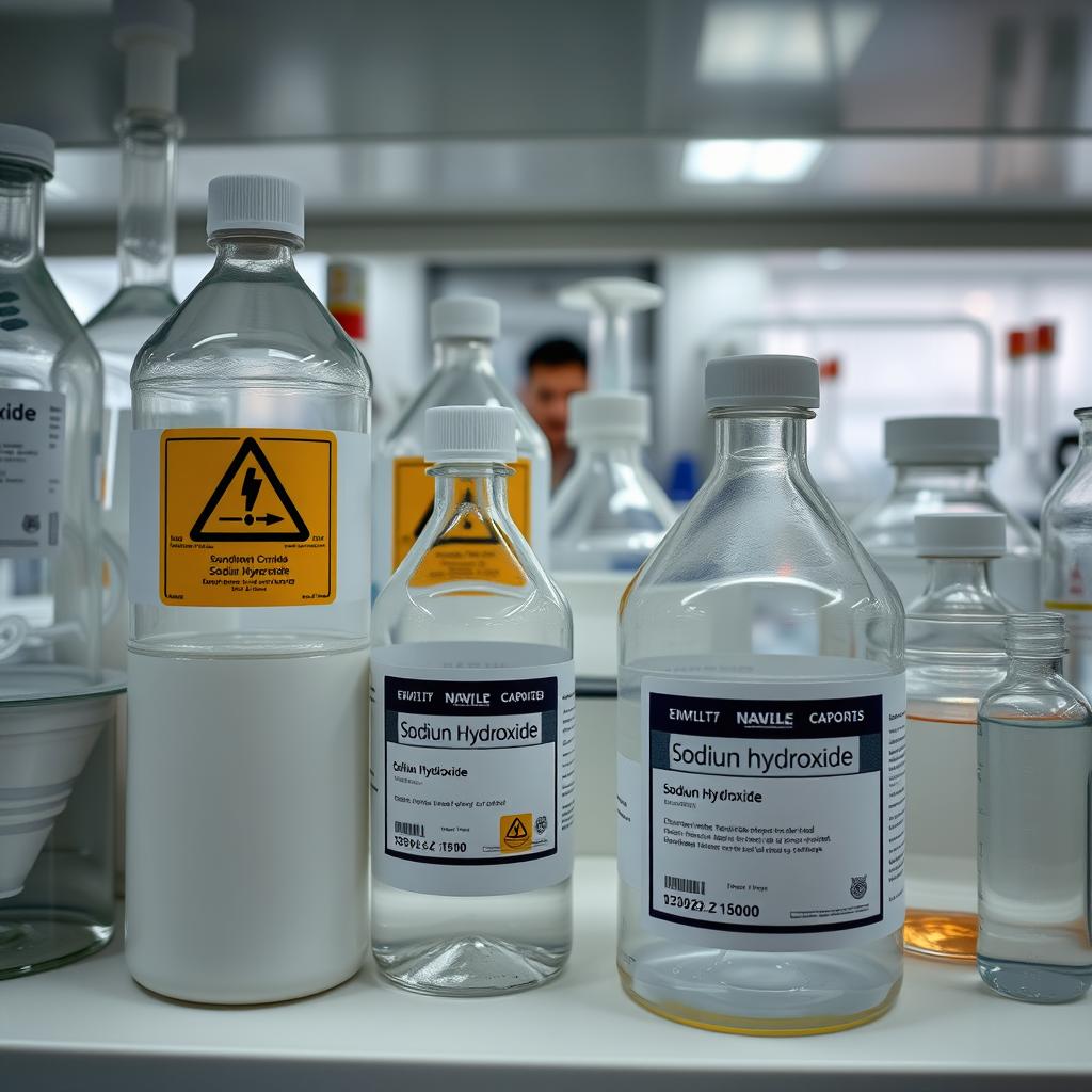 Storage and Shelf Life: Sodium Hydroxide