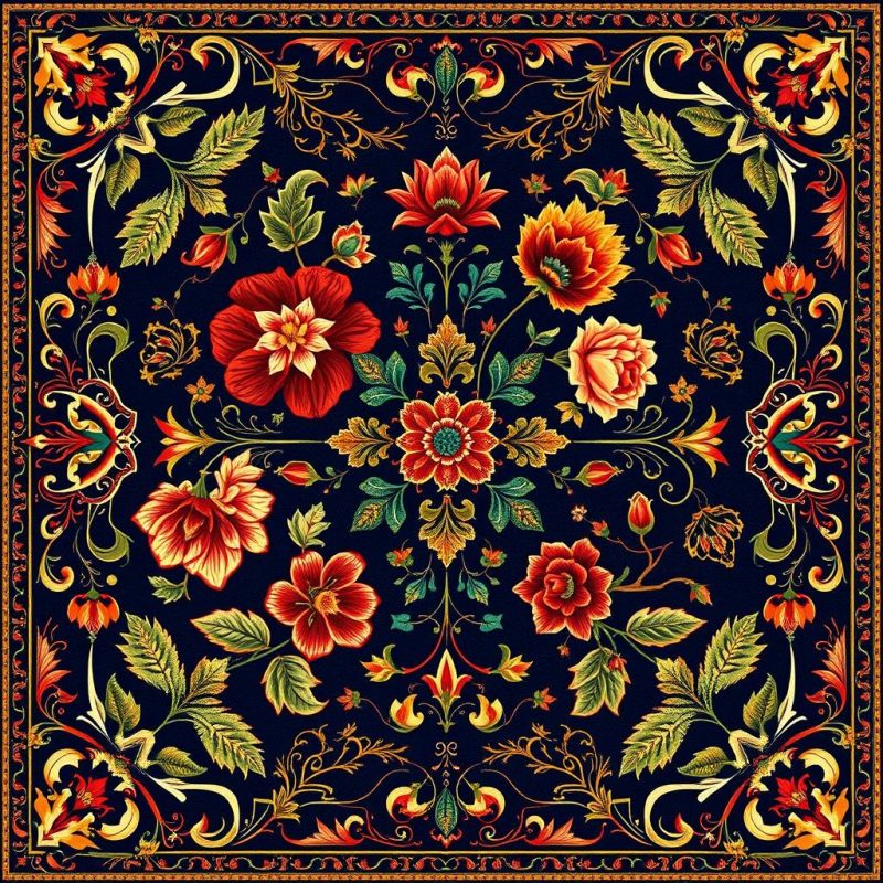 Exotic patterns inspired by nature