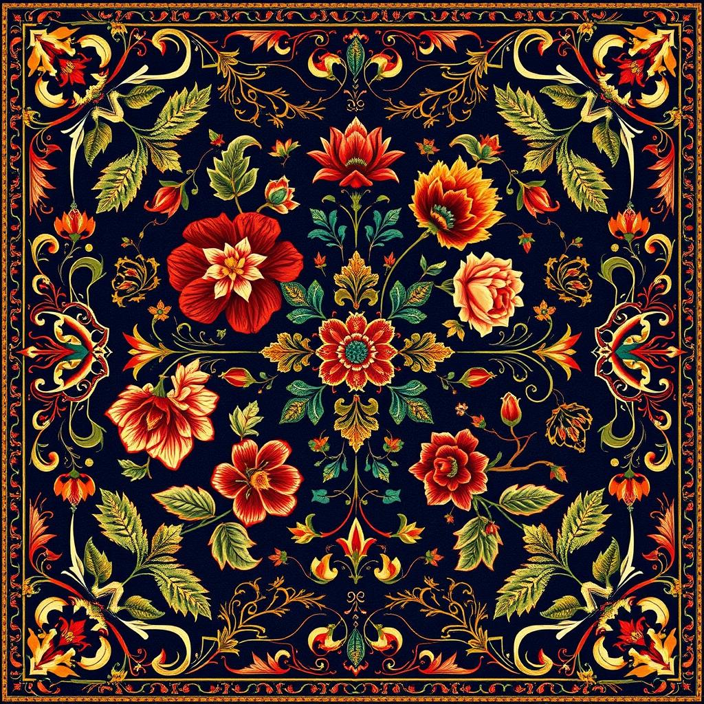 Exotic patterns inspired by nature