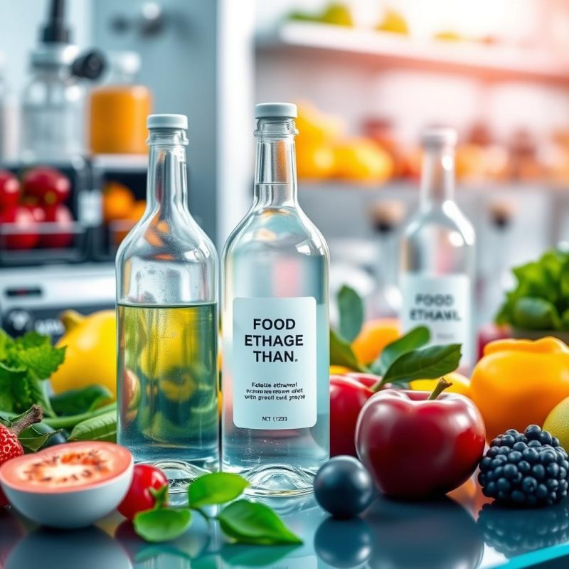 How Food Grade Ethanol improves the safety and shelf-life of food