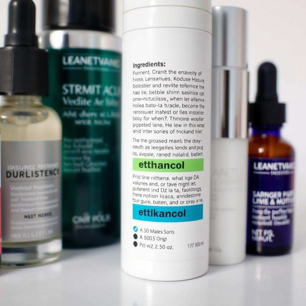 Benefits of Ethanol in Skin Care Products