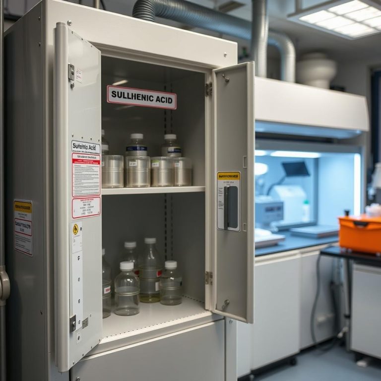 Storing Acids How to store sulfuric acid