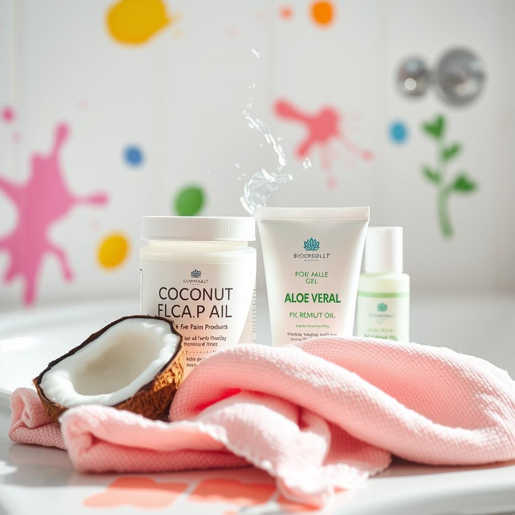 Removing Face Paint Safely