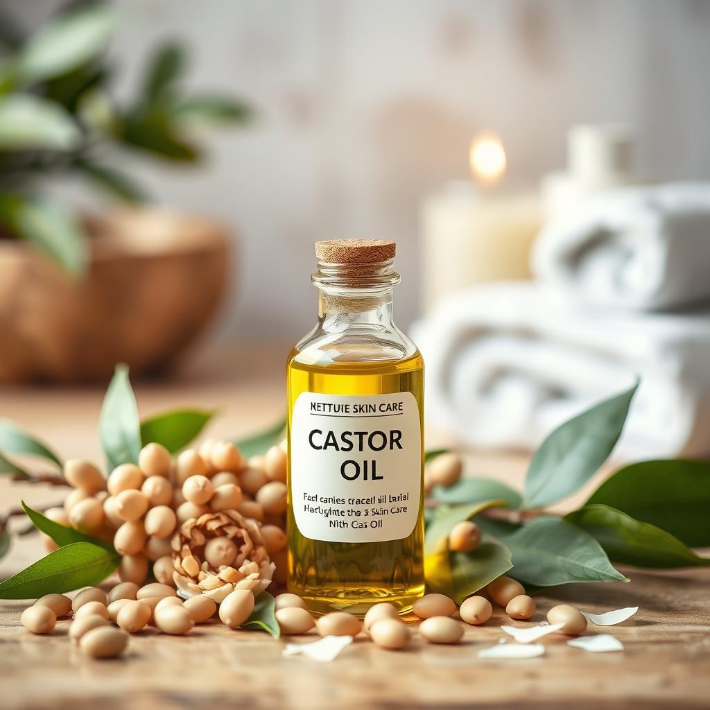 Does castor oil help acne?