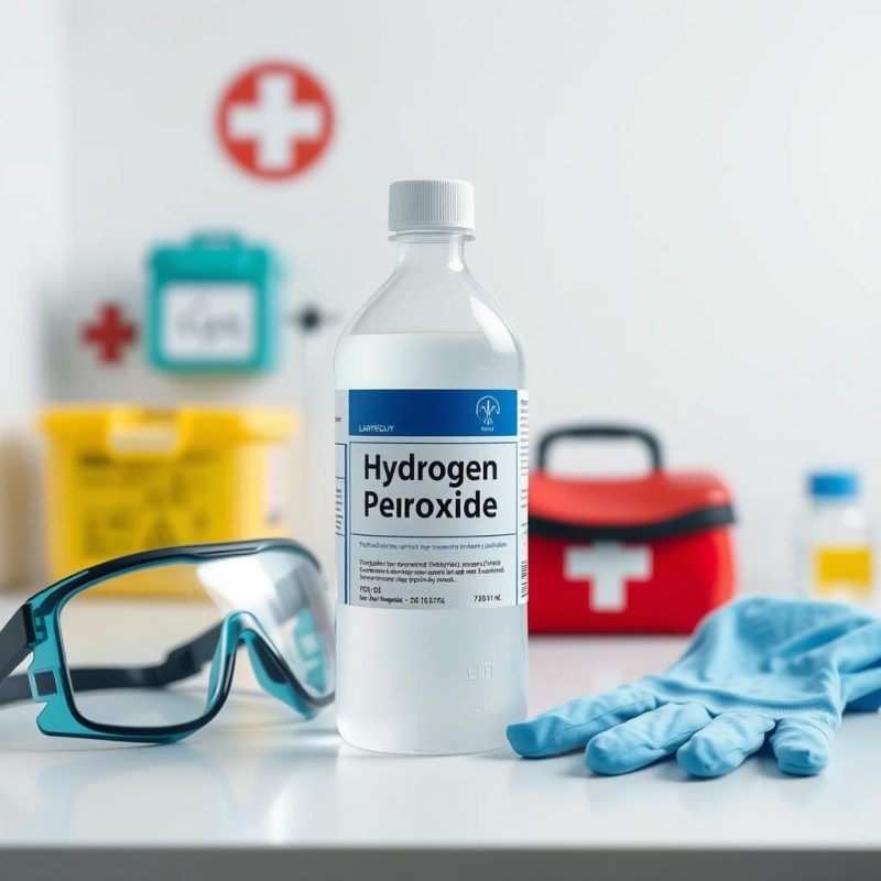 Why does hydrogen peroxide bubble?