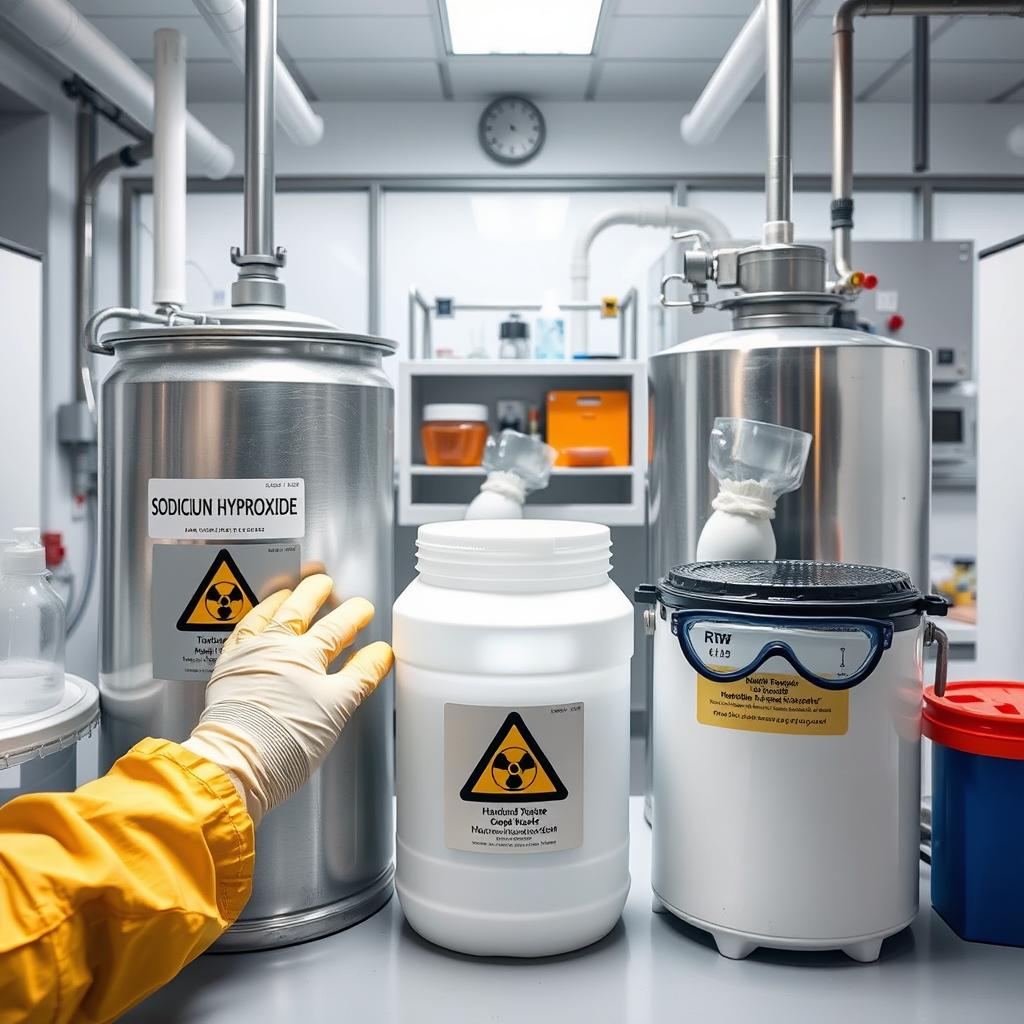 Essential Safety Equipment for Handling Sodium Hydroxide