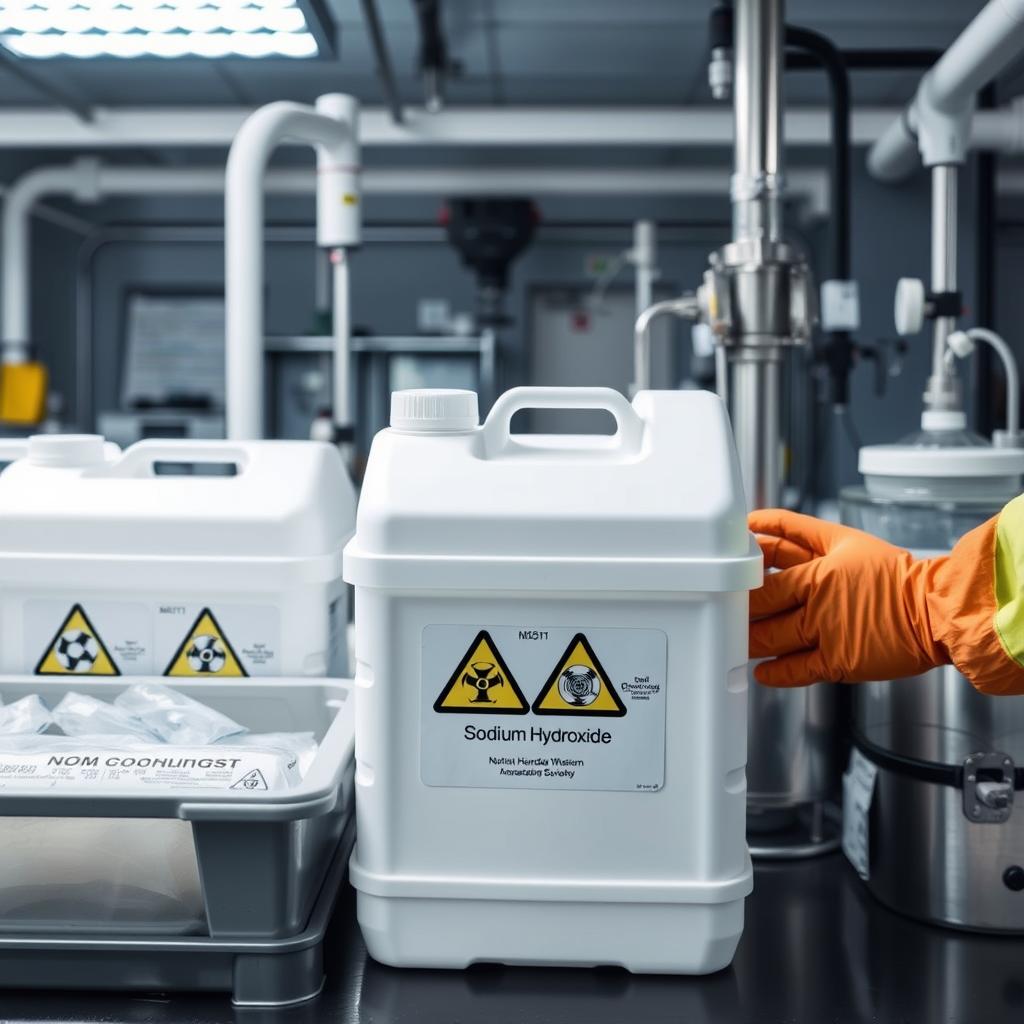 Essential Safety Equipment for Handling Sodium Hydroxide