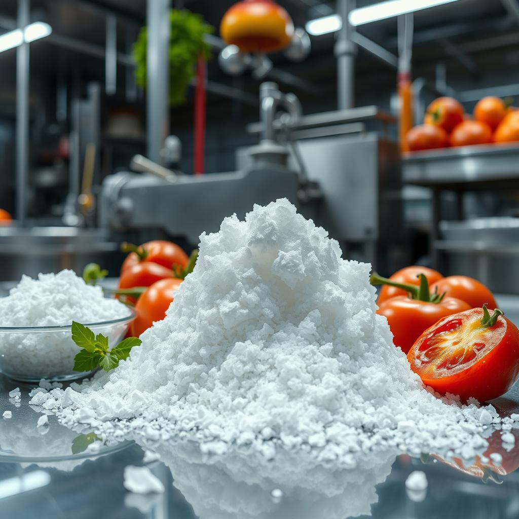 Comparing Sodium Chloride and Potassium Chloride in Food Production