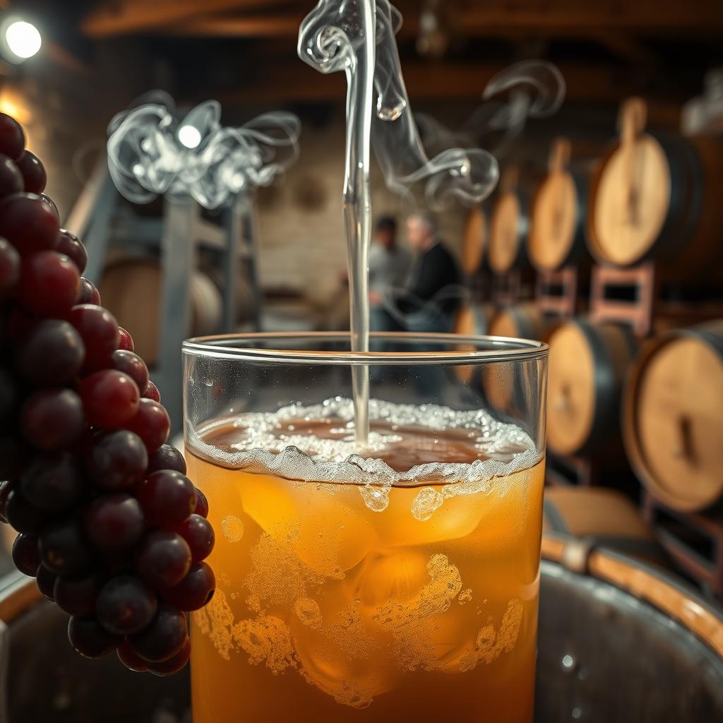 The Chemistry Behind Ethanol Production in Wine