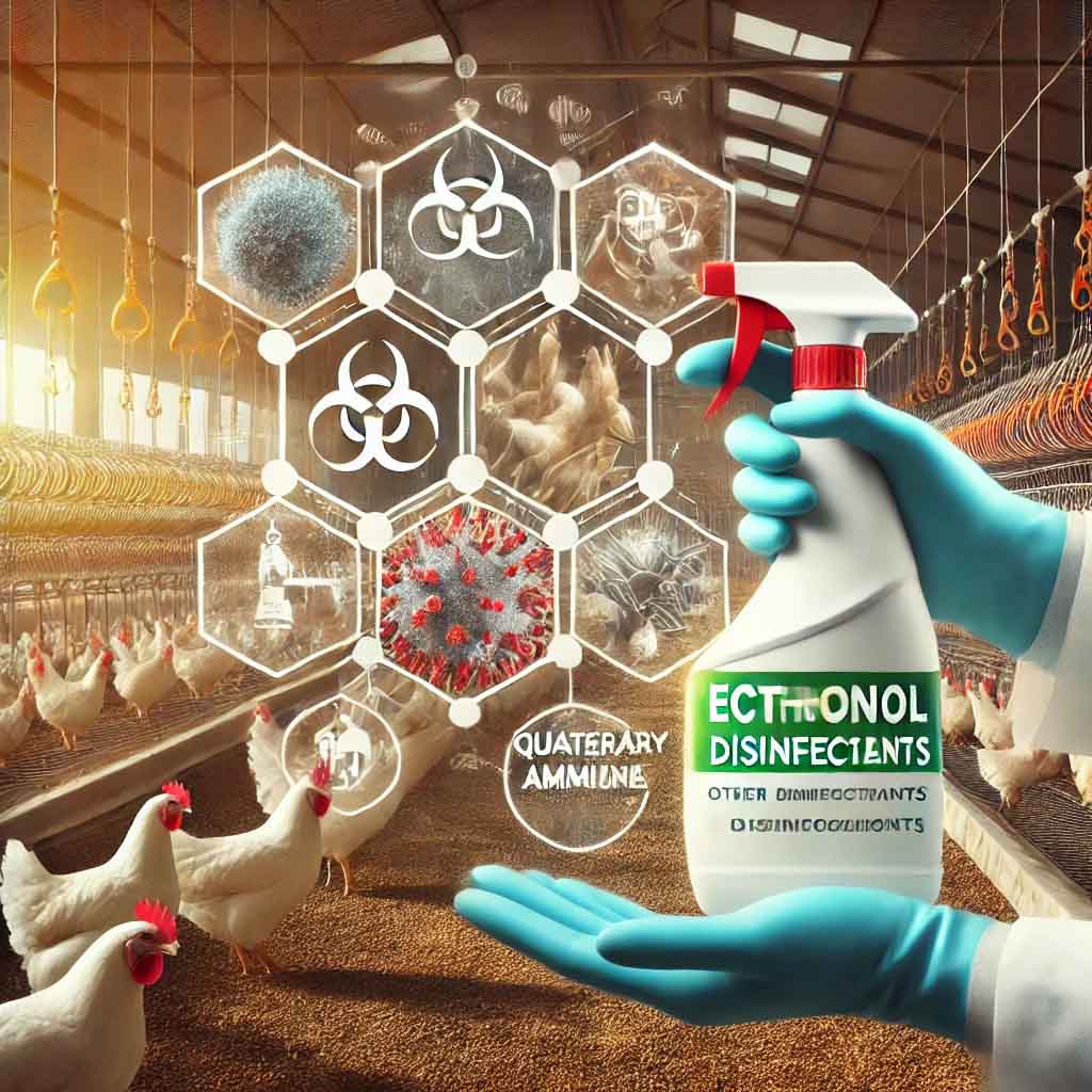 Comparing Ethanol with Other Disinfectants for Bird Flu Prevention