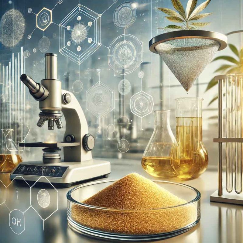 MagSil PR Use In Botanical Oil Filtration & Color Purification