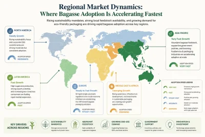 Regional Market Dynamics: Where Bagasse Adoption Is Accelerating Fastest