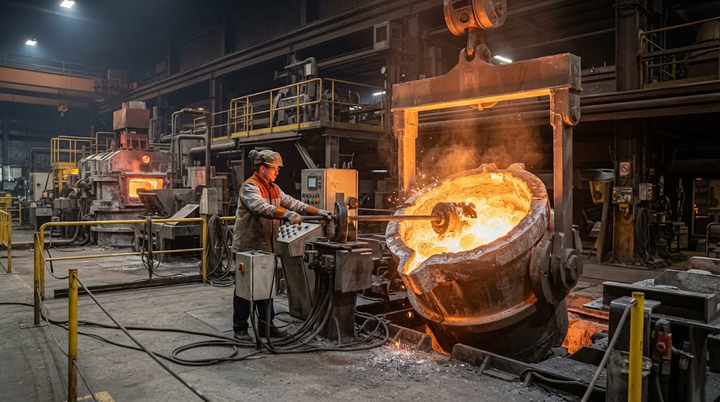 Melt Surface Protection: Helps reduce oxidation and improve process efficiency in holding furnaces and melting units.