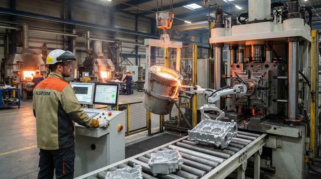 Casting Operations: Helps produce cleaner, higher-quality aluminum castings.