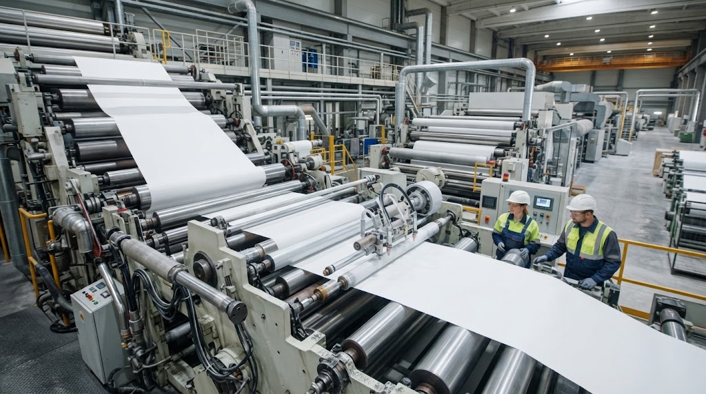 Paper Industry: Used in paper production and coating systems to influence brightness, opacity, and print-related performance characteristics.