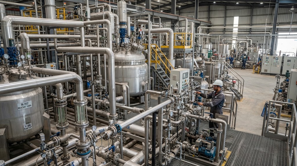 Industrial Processes: Employed in fluid systems, chemical manufacturing, and water treatment.