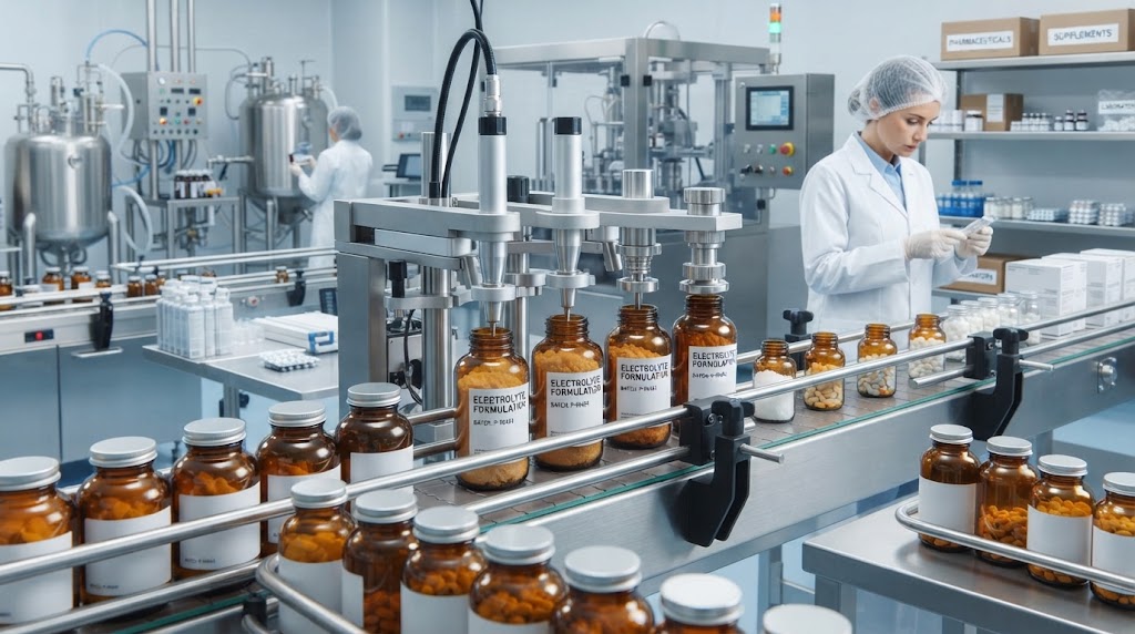 Pharmaceuticals: Incorporated into electrolyte preparations, supplements, and medicinal formulations.