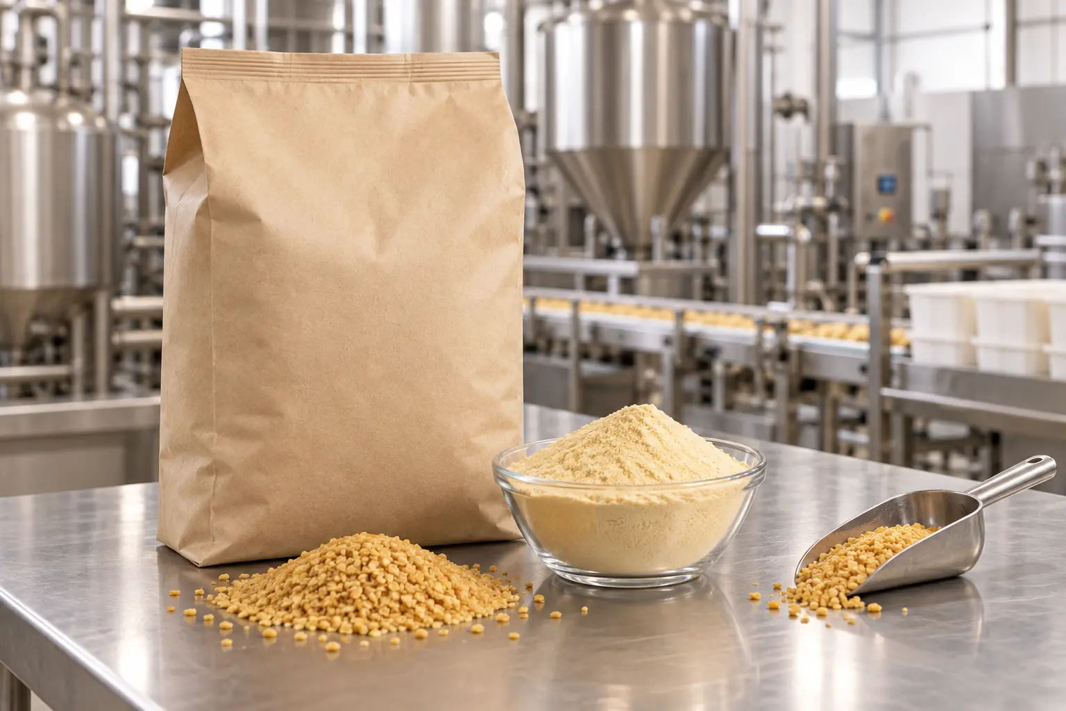 Lecithin ingredient used in food emulsification